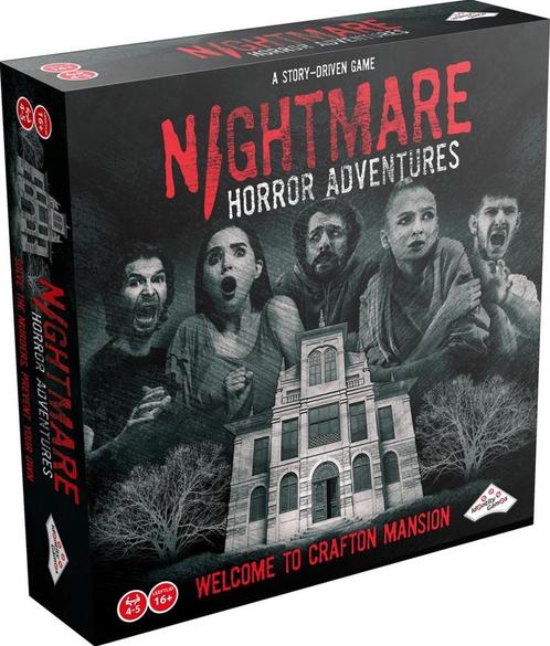Nightmare Horror Adventures | Identity Games -, Hobby en Vrije tijd, Gezelschapsspellen | Bordspellen, Nieuw, Verzenden