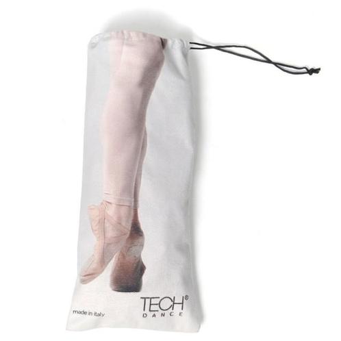 Techdance Halve Spitzen Tasje Wit TH-092, Sport en Fitness, Ballet, Verzenden