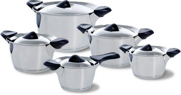 BK Q-linair Classic Kookpottenset – 5-delig – RVS – Geschikt beschikbaar voor biedingen