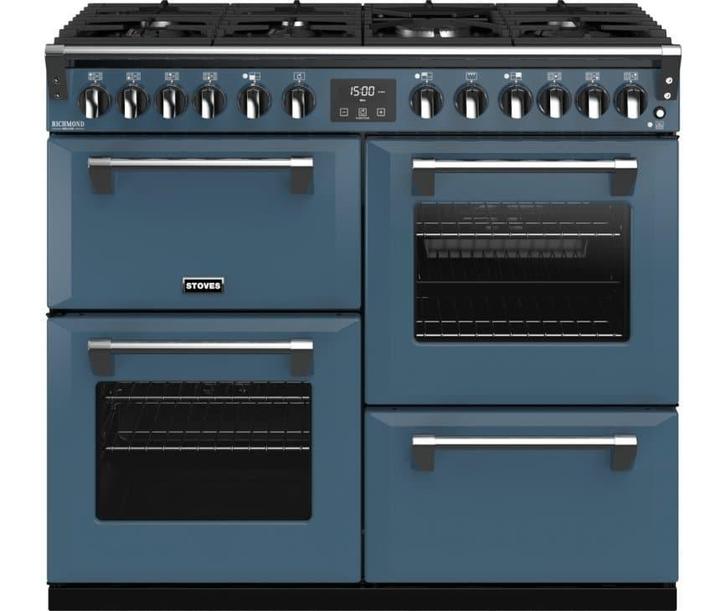 €4050 Stoves Richmond S1100 DF Thunder Blue, Witgoed en Apparatuur, Fornuizen, Ophalen of Verzenden