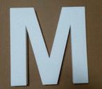 Alfabet Styropor Piepschuim letter - M smaller lettertype st