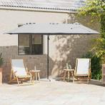 vidaXL Tuin Cantilever Parasol Zand 372 x 198 x 243 cm, Tuin en Terras, Parasols, Verzenden, Nieuw, 1 tot 2 meter