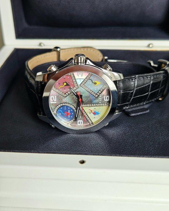 Jacob & Co. - Five Time Zones - JCM-54PDA - Heren -, Sieraden, Tassen en Uiterlijk, Horloges | Heren
