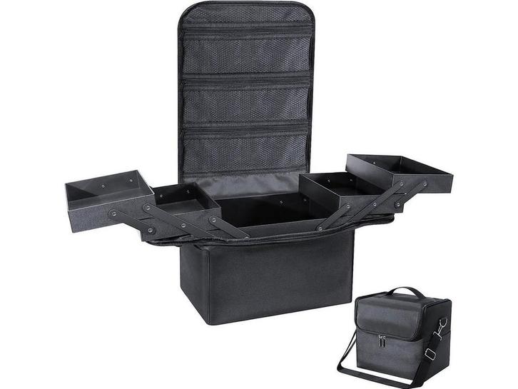 Make-up Organizer - Professionele Grote Travel Makeup Artist, Huis en Inrichting, Woonaccessoires | Overige, Nieuw, Verzenden