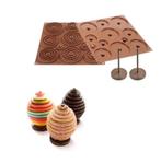 Silikomart Chocolade Vormset Ei Ø305x15(h)mm**, Verzenden, Nieuw