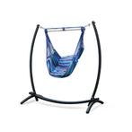 Hangmat & hangstoel standaard - 2in1 opvouwbaar – zwart f., Tuin en Terras, Hangmatten, Ophalen of Verzenden, Nieuw