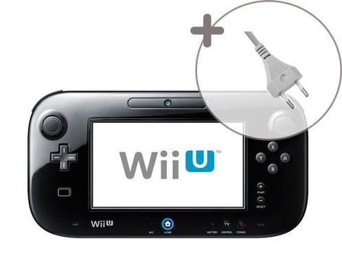 Wii U Gamepad Black, Spelcomputers en Games, Spelcomputers | Nintendo Wii U, Zo goed als nieuw, Ophalen of Verzenden