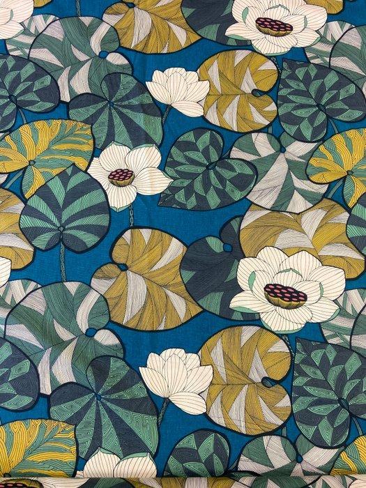 Prestigieus en exclusief weefsel in puur katoen met, Antiek en Kunst, Antiek | Kleden en Textiel