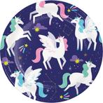 Unicorn Borden 23cm 8st, Verzenden, Nieuw