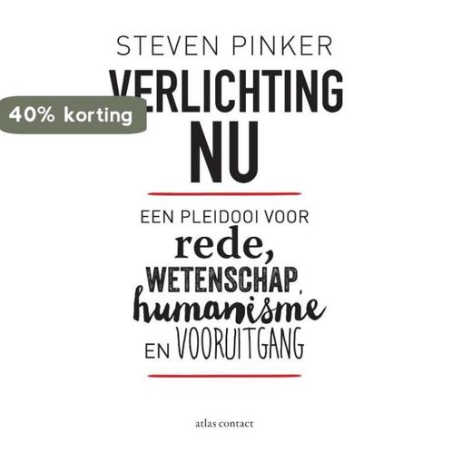 Verlichting nu 9789045026497 Steven Pinker, Boeken, Filosofie, Gelezen, Verzenden