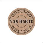 1 Set stickers - Van Harte, Nieuw, Ophalen of Verzenden