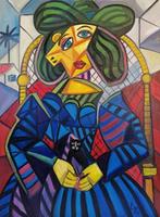 Elena Khmeleva - Dame aux chapeau vert. Large