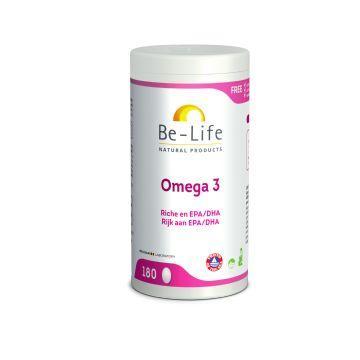 Be-Life Omega 3 500 180 Capsules, Sport en Fitness, Gezondheidsproducten en Wellness, Verzenden