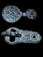 Middeleeuwen, kruisvaardersperiode Brons Lot of 4 Rare, Antiek en Kunst