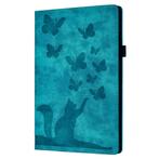 Bescherm-Etui Hoes Map voor Apple iPad Mini 6 - Mini 7 - Kat, Computers en Software, Tablet-hoezen, Verzenden, Nieuw, Apple iPad Mini 6 - Mini 7