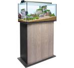 Aquatank 82x40x40cm aquarium + meubel silver oak, Ophalen of Verzenden, Nieuw