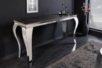 Design Console Tafel MODERN BAROK 140cm zwart antraciet, Huis en Inrichting, Ophalen of Verzenden, Nieuw