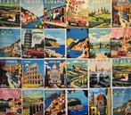 Exclusief paneel 123x140cm - Postkaart Italië in vintage