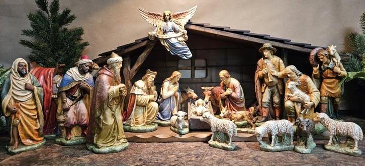 De mooiste Kerstbeelden - Kerststal - Kerstgroep, Diversen, Kerst, Nieuw, Ophalen of Verzenden