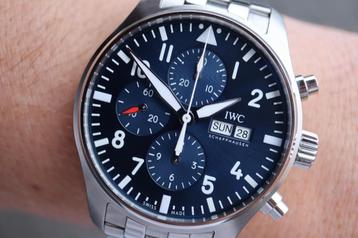 Horloge IWC Pilot Chrono Le petit prince 11/2020 Full set beschikbaar voor biedingen