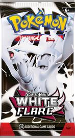 Pokémon TCG Scarlet & Violet White Flare-Booster Pack, Hobby en Vrije tijd, Ophalen of Verzenden, Nieuw