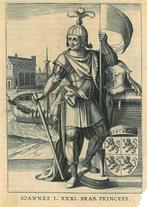 Portrait of John I, Duke of Brabant and Lothier, Antiek en Kunst, Kunst | Etsen en Gravures