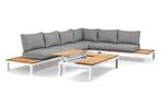 Suns Memphis loungeset XL light antracite - wit frame –, Tuin en Terras, Tuinsets en Loungesets, Ophalen of Verzenden, Nieuw