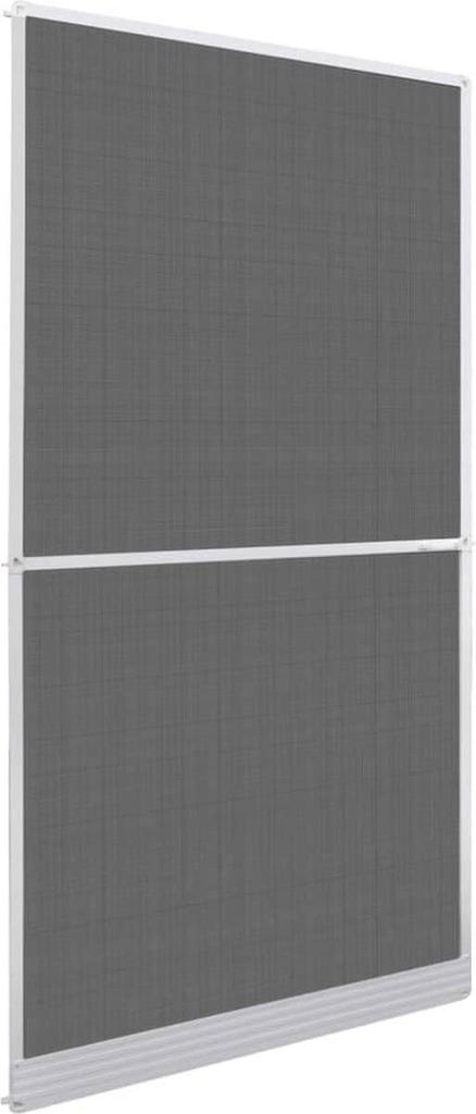 vidaXL Hordeur met scharnieren 120x240cm - wit, Huis en Inrichting, Woonaccessoires | Overige, Nieuw, Ophalen of Verzenden