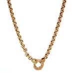 Gouden vintage jasseron collier 14 krt, Ophalen of Verzenden, Nieuw