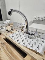Pentagono keukenkraan chroom, Ophalen of Verzenden, Nieuw, Chroom, Kraan
