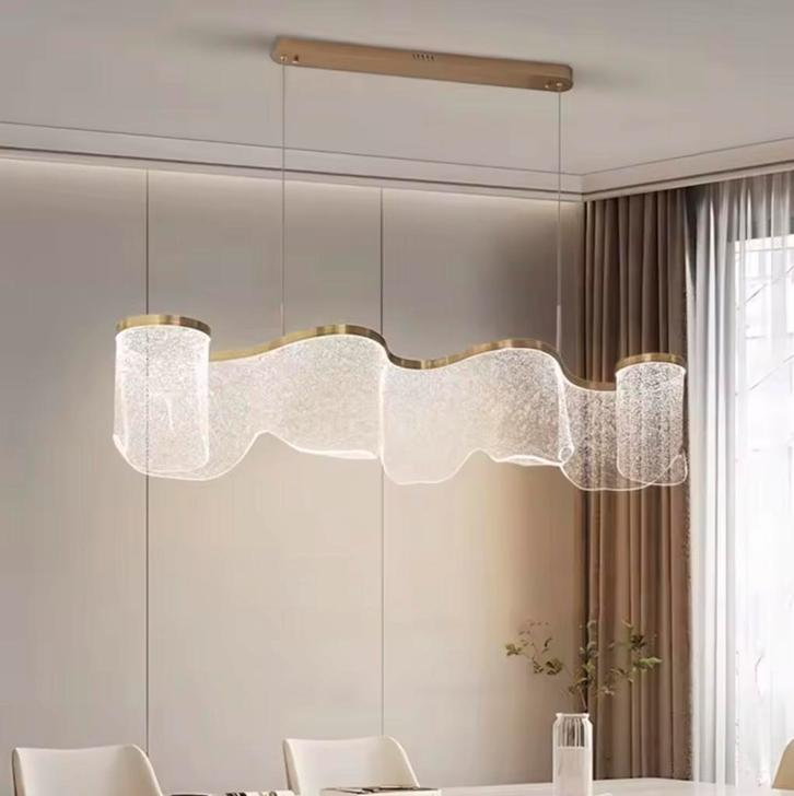Ring LED Hanglamp – Moderne Design Plafondlamp Woonkame, Huis en Inrichting, Lampen | Hanglampen, Nieuw, Verzenden