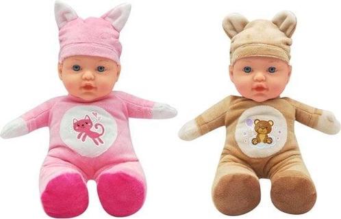 Mother Love Zachte Babypop 31cm Kat / Beer, Kinderen en Baby's, Speelgoed | Poppen, Ophalen of Verzenden