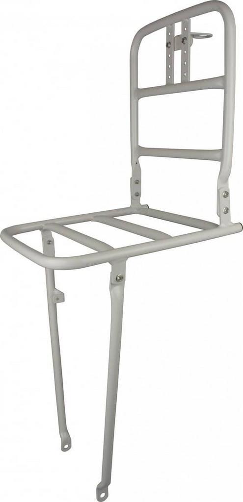 Vwp Voordrager 24 Inch Aluminium Wit, Fietsen en Brommers, Fietsaccessoires | Overige Fietsaccessoires, Zo goed als nieuw, Ophalen of Verzenden