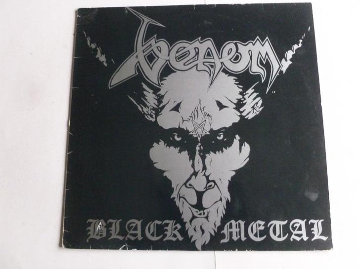 Venom - Black Metal (LP) RR9708, Cd's en Dvd's, Vinyl | Hardrock en Metal, Zo goed als nieuw, Verzenden