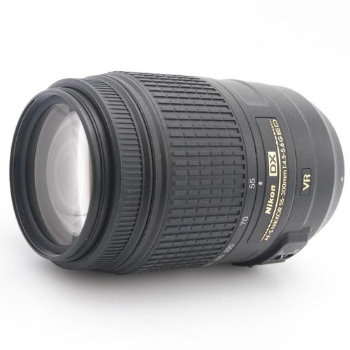 Nikon AF-S 55-300mm F/4.5-5.6G VR DX ED | Tweedehands, Audio, Tv en Foto, Fotocamera's Digitaal, Gebruikt, Nikon, Verzenden