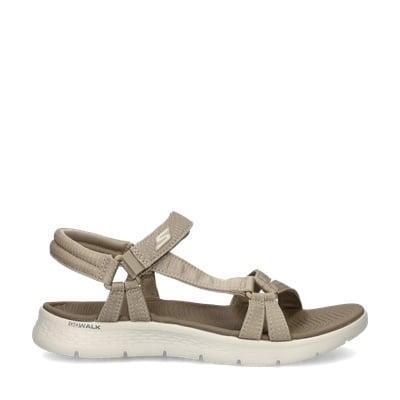 Skechers Go Walk Flex sandalen voor dames in het Bruin, Kleding | Dames, Schoenen, Sandalen of Muiltjes, Bruin, Nieuw, Verzenden