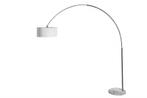 Design booglamp EXTENSO 230cm witte vloerlamp met wit, Ophalen of Verzenden, Nieuw