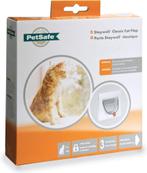 Petsafe 919 Classic - Wit - Kattenluik - 22,4 x 22,4 x 22,4, Dieren en Toebehoren, Ophalen of Verzenden, Zo goed als nieuw