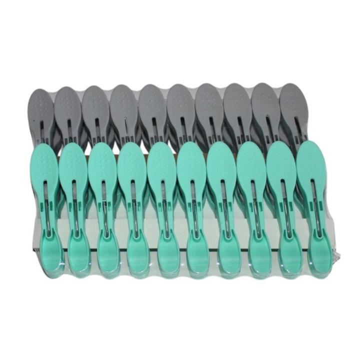 HL wasknijpers 40 stuks - groen/grijs - kunststof - sterke, Huis en Inrichting, Stoelen, Ophalen of Verzenden