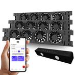 Heatfan 4 - Trio Set zwart - inclusief WiFi smartcontroller, Verzenden, Nieuw