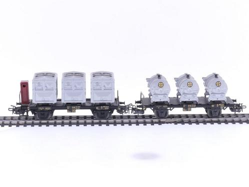 Schaal H0 Märklin 4520 & 4614 set goederenwagens van de D.., Hobby en Vrije tijd, Modeltreinen | H0, Wisselstroom, Analoog, Gebruikt