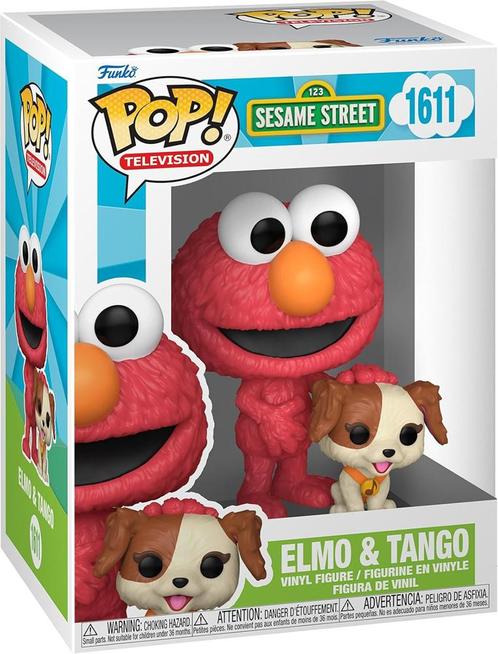 Funko Pop! - Sesame Street Elmo & Tango #1611 | Funko -, Verzamelen, Poppetjes en Figuurtjes, Nieuw, Verzenden