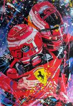 Ferrari - Eric Jan Kremer - Leclerc/Sainz - Giclee-afdruk, Nieuw