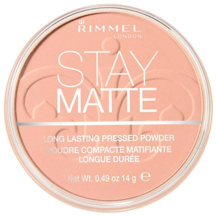 Rimmel London Stay Matte 008 Cashmere Pressed Powder, Sieraden, Tassen en Uiterlijk, Uiterlijk | Cosmetica en Make-up, Make-up