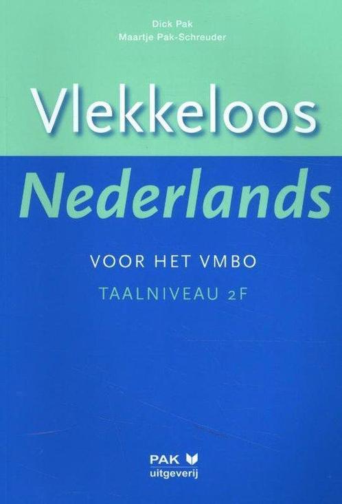 9789077018217 Vlekkeloos Nederlands voor het vmbo Taalniv..., Boeken, Schoolboeken, Nieuw, Verzenden