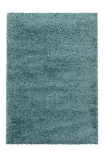 Shaggy Vloerkleed | Sydney | Aqua | 60x110 cm, Verzenden, Nieuw