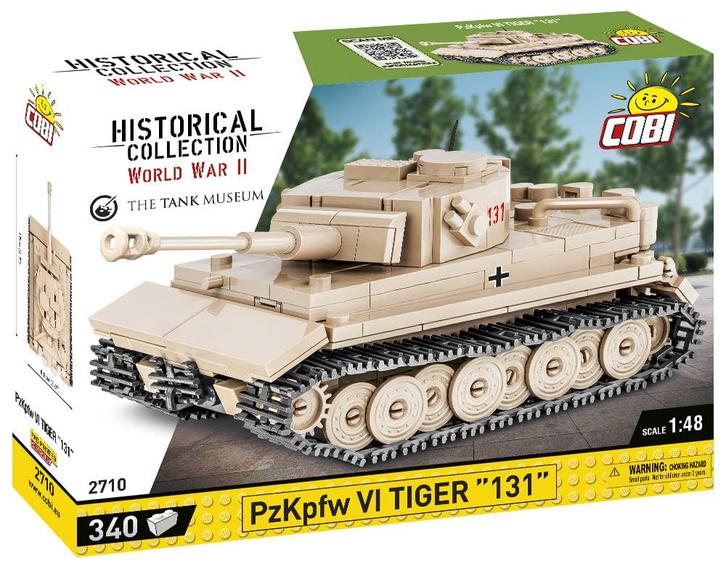 Cobi WW2 2710 - Panzer VI Tiger 131 (Leger bouwsets), Kinderen en Baby's, Speelgoed | Bouwstenen, Nieuw, Verzenden