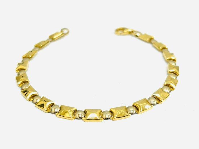 Armband - 18 karaat Geel goud, Witgoud - Gemaakt in Italië, Sieraden, Tassen en Uiterlijk, Armbanden