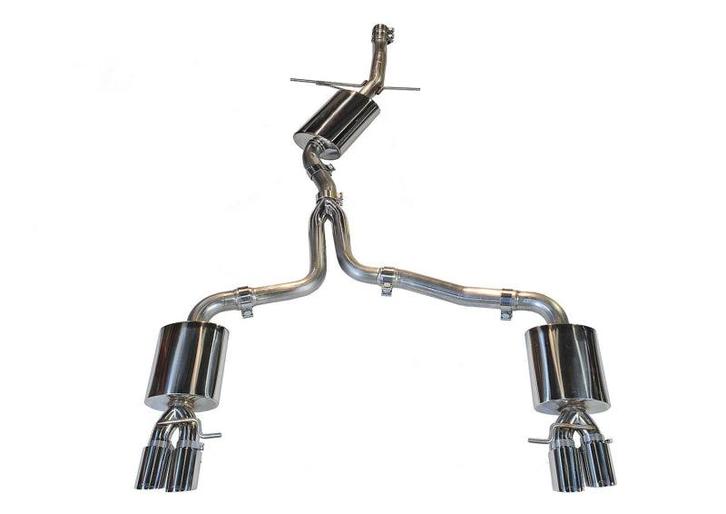 AWE Tuning Audi B8 A4 Touring Edition Exhaust - Quad Tip, Auto-onderdelen, Uitlaatsystemen, Ophalen of Verzenden