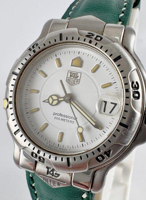 TAG Heuer - 6000 Series Professional 200 Meter - Zonder, Sieraden, Tassen en Uiterlijk, Horloges | Antiek